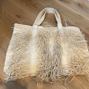 Straw bag, never used